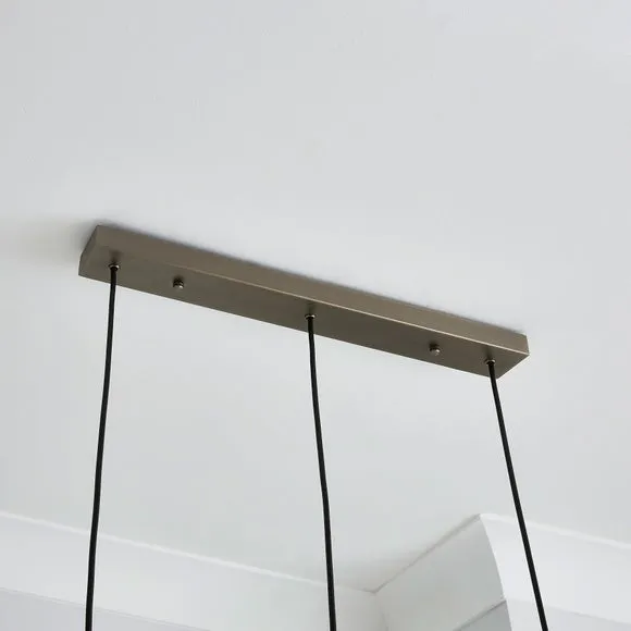 Tobias 3 Light Diner Ceiling Light 4