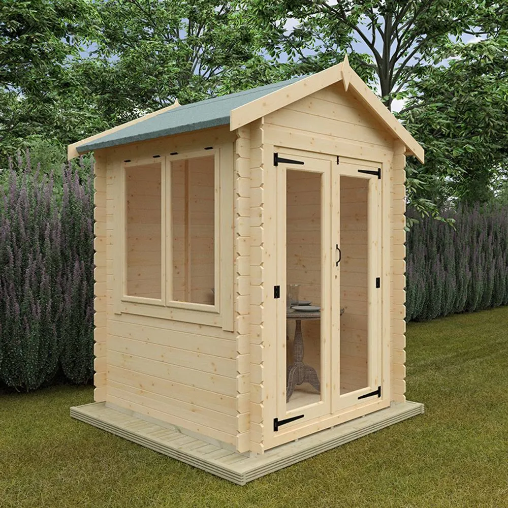 Buttercup Farm 6x6 Oriana 19mm Flex - L175 x W175 x H231.7 cm in Natural 4