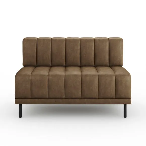 Amali Long Dining Bench, Faux Leather 5