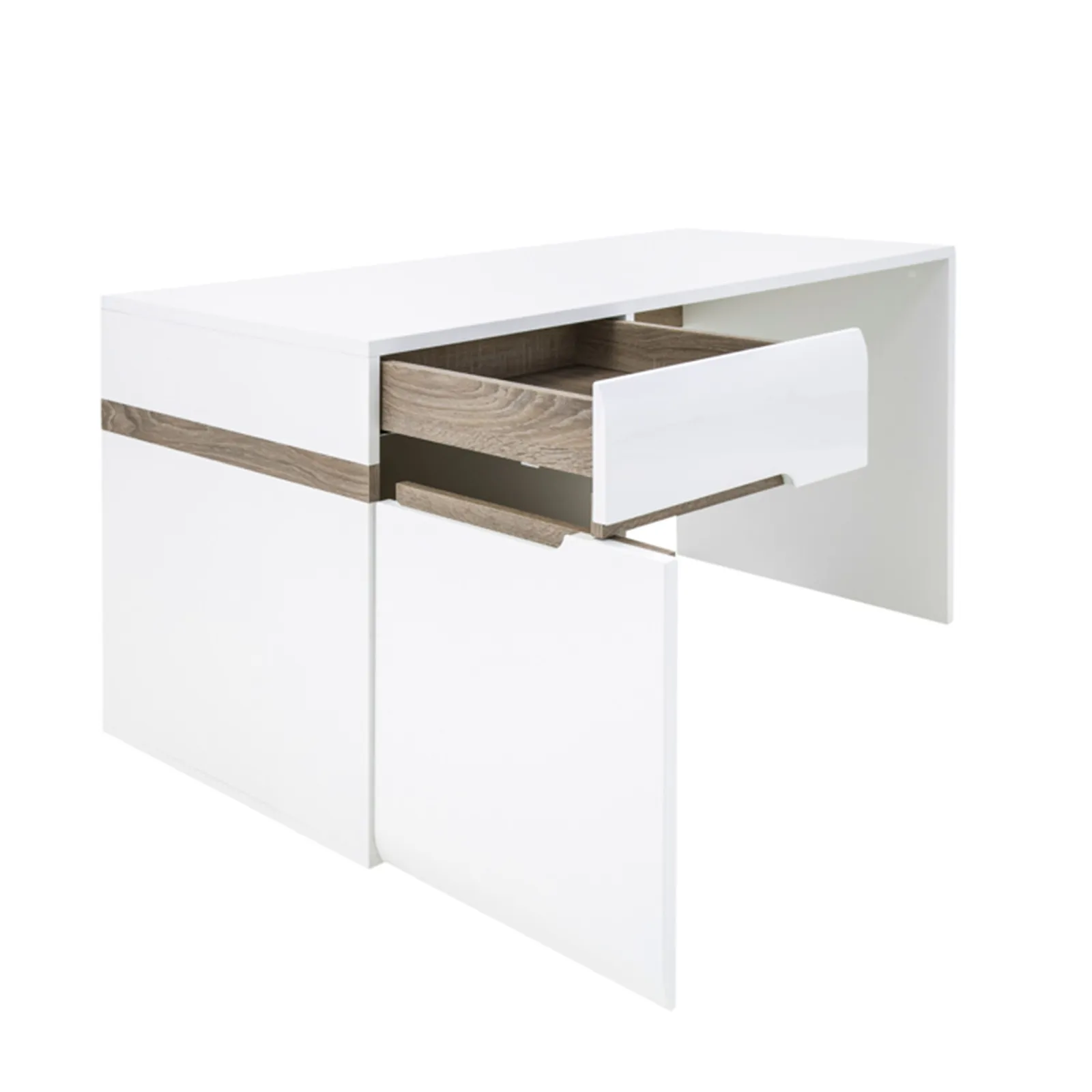 Furniture To Go Chelsea Bedroom Desk/Dressing Table in White 4