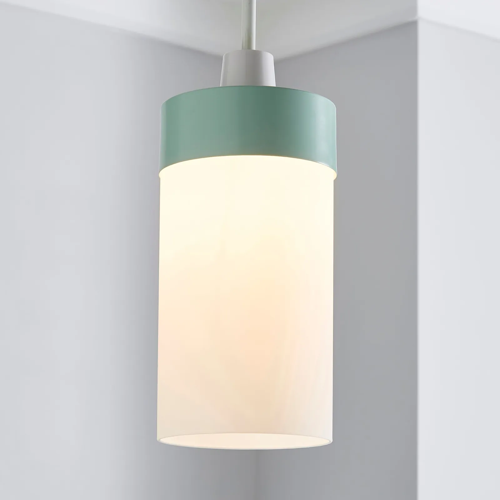Ferris Mint Easy Fit Pendant Green