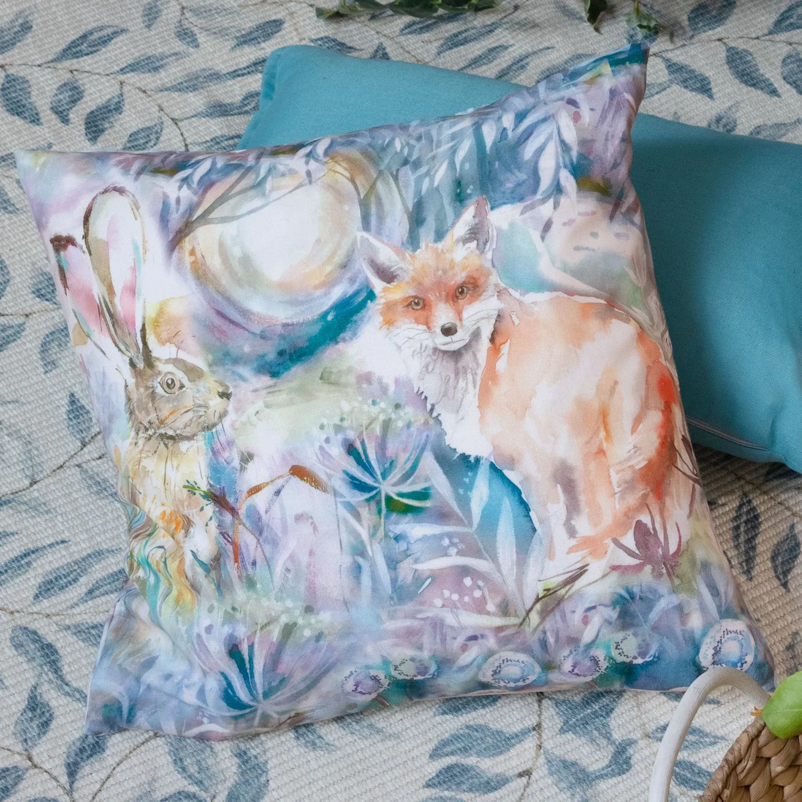 Voyage Maison Fox & Hare Water & UV Resistant Outdoor Cushion