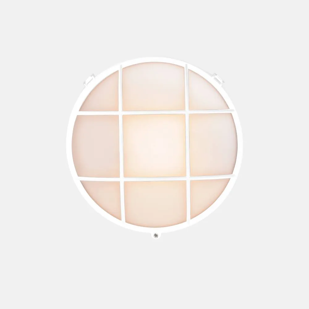 Netlighting Fond Outdoor Bulkheads Wall Lamp White 15W IP44 3