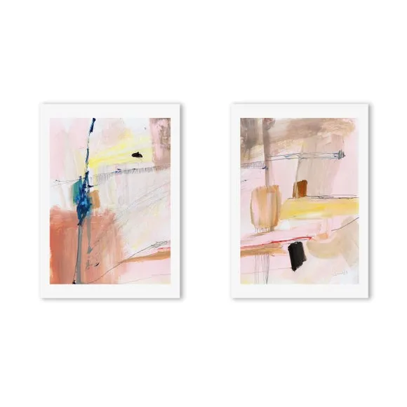 East End Prints Set of 2 Escape Prints 2