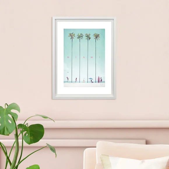 The Art Group Miami Framed Print