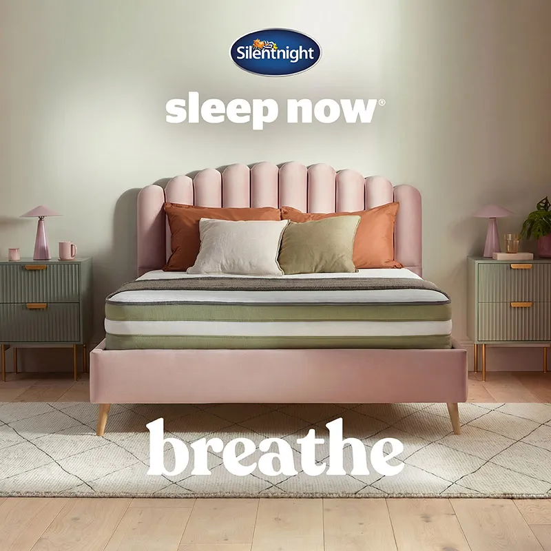Silentnight Sleep Now Breathe Mattress - King