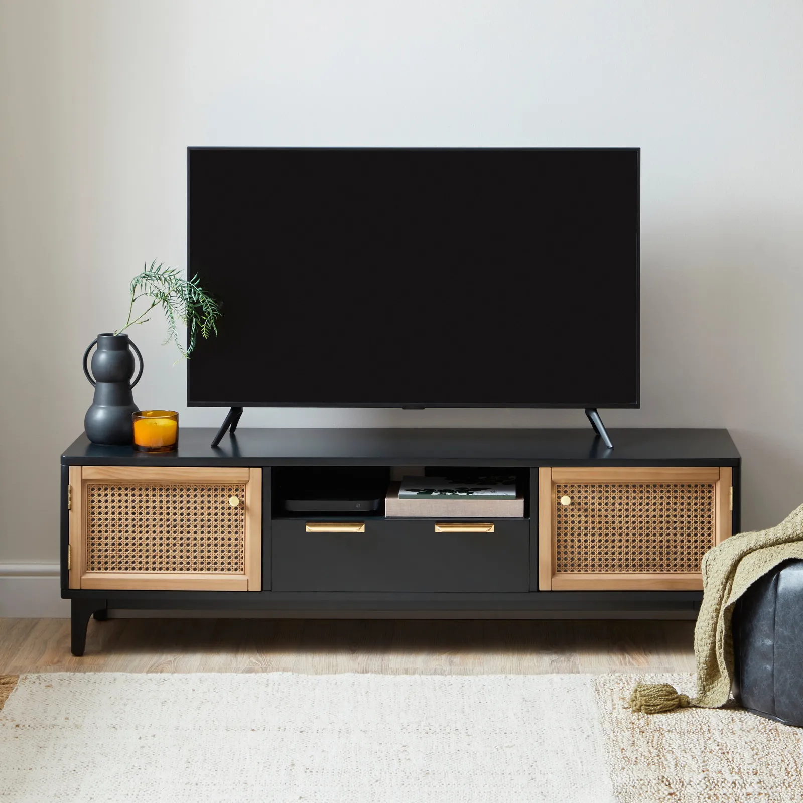 Franco Extra Wide TV Unit Black