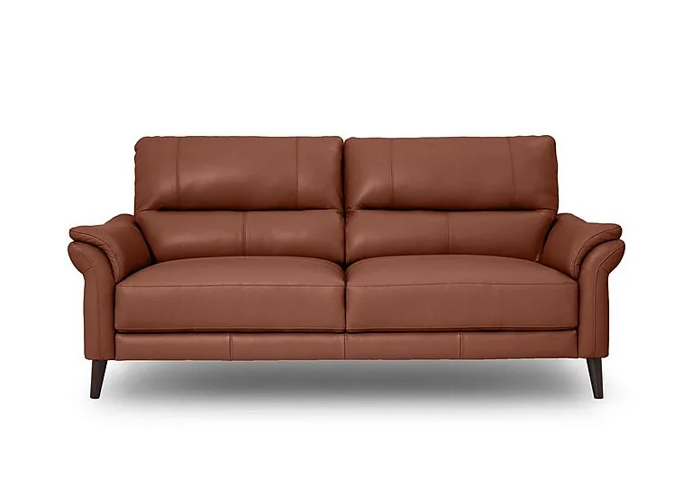 Winner 3 Seater Leather Sofa - Butterscotch