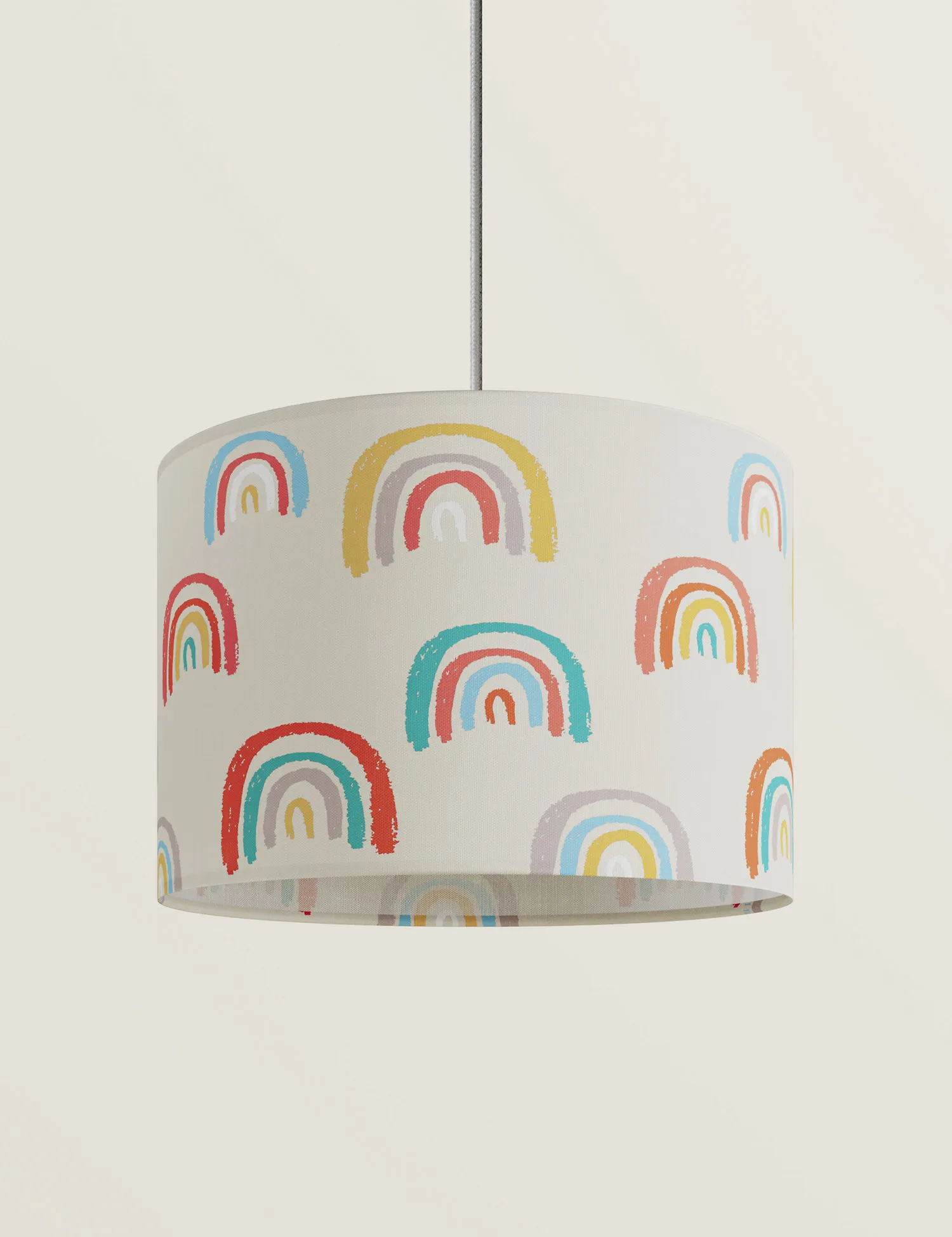 M&S Rainbow Print Ceiling Lamp Shade