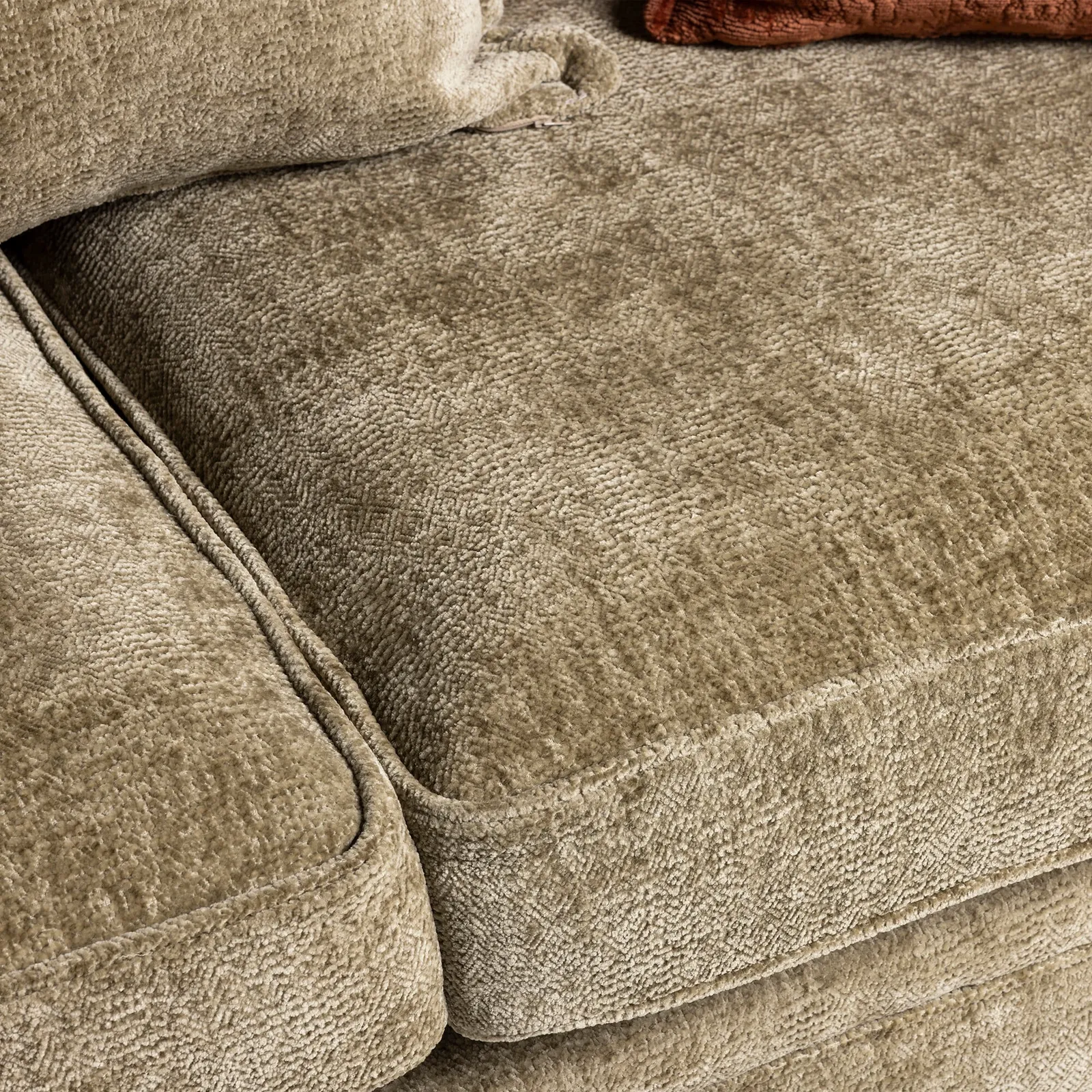 Godwin Grand Sofa Pillow Back, Green Fabric | Barker & Stonehouse 5