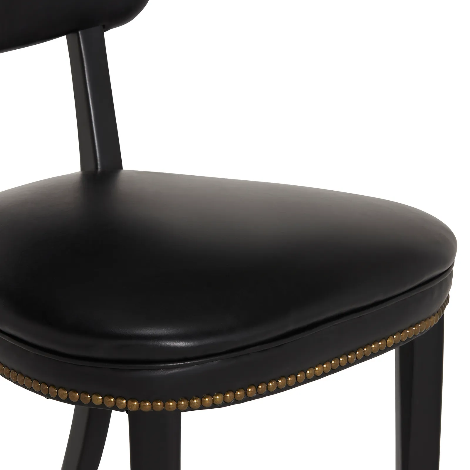 Timothy Oulton Angeles Dining Chair, Black Leather | Barker & Stonehouse 5