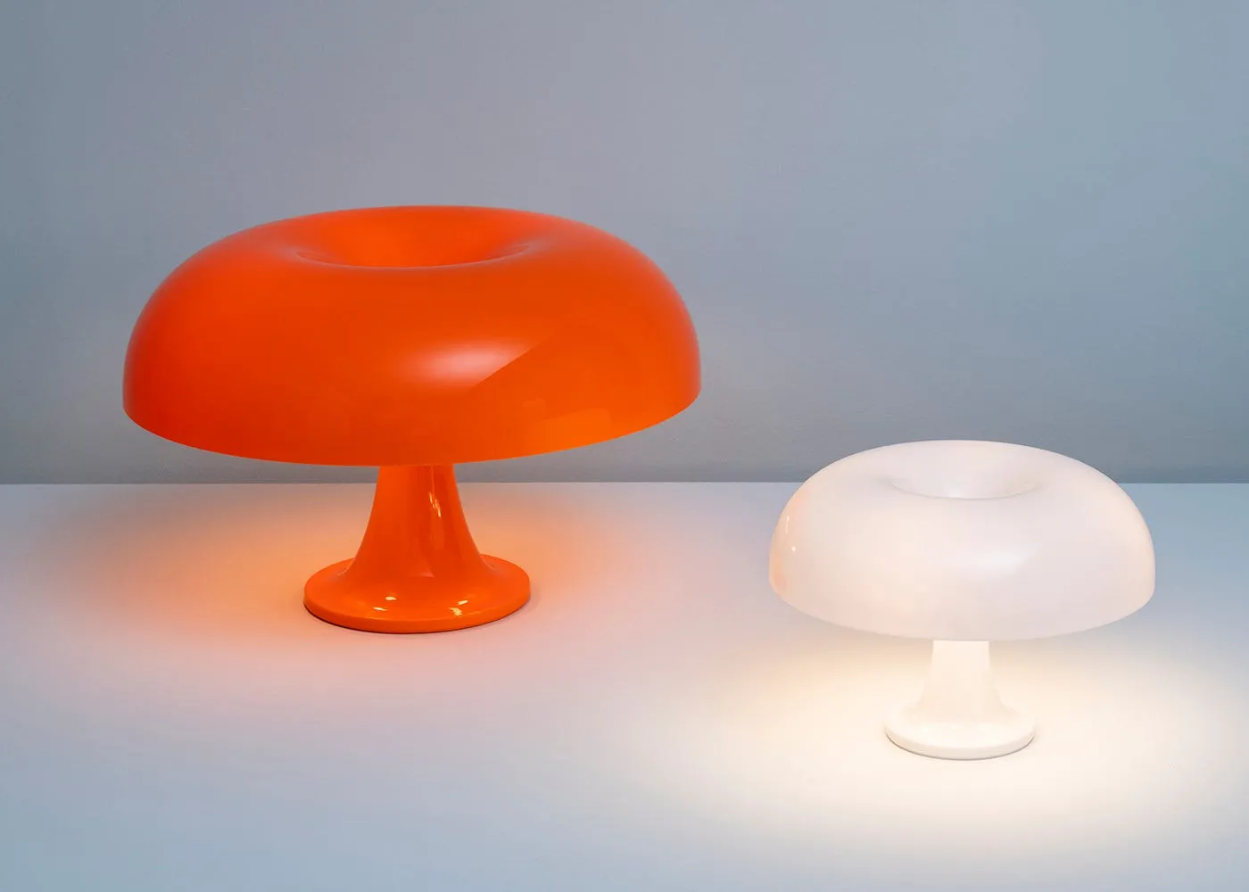 Artemide Nesso Table Lamp Orange 3