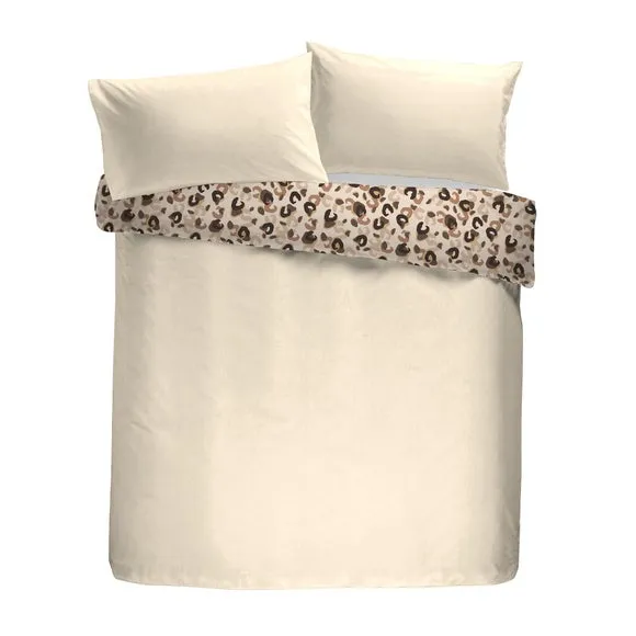 Fusion Cosy Leopard Duvet Cover & Pillowcase Set 4