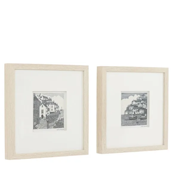 Cedar and Sage Set of 2 Coastal Living Typography Framed Prints 3