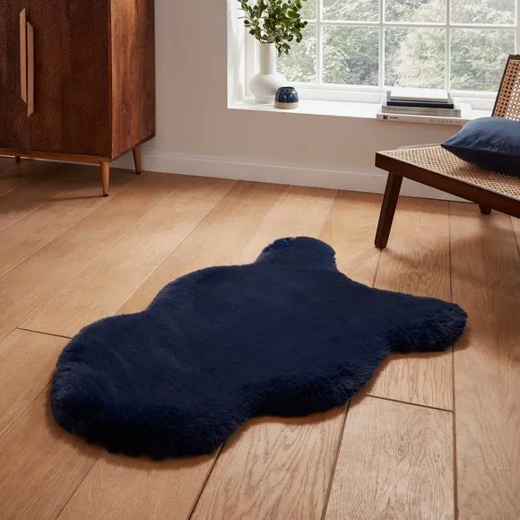 Super Teddy Faux Sheepskin Rug 1