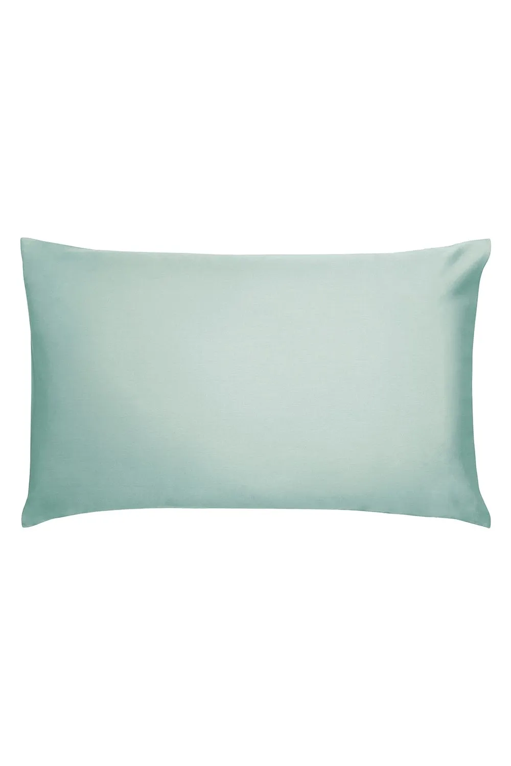 1951 'Luxury 400 Thread Count' Cotton Sateen Standard Pillowcase Pair in Green