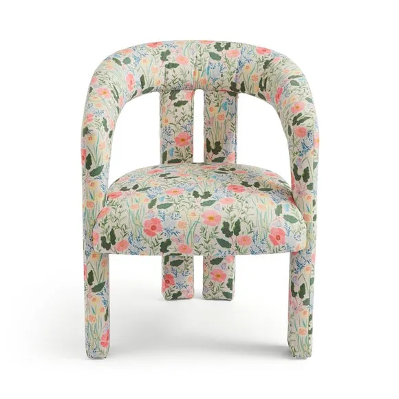 Lucilla Dining Chair, Spring Garden Print 6
