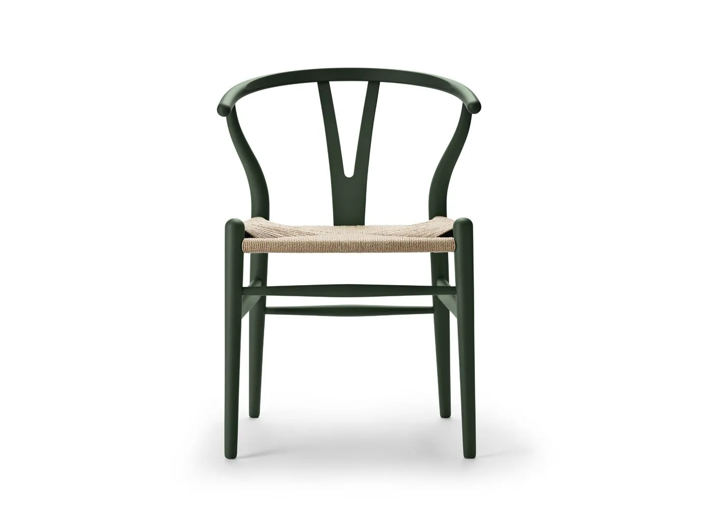 Carl Hansen & Son CH24 Wishbone Chair Soft Dark Green