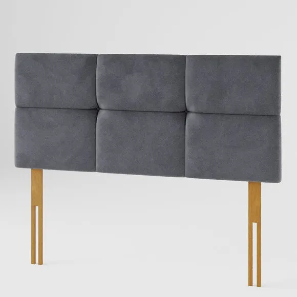 Caine Plush Velvet Headboard 2