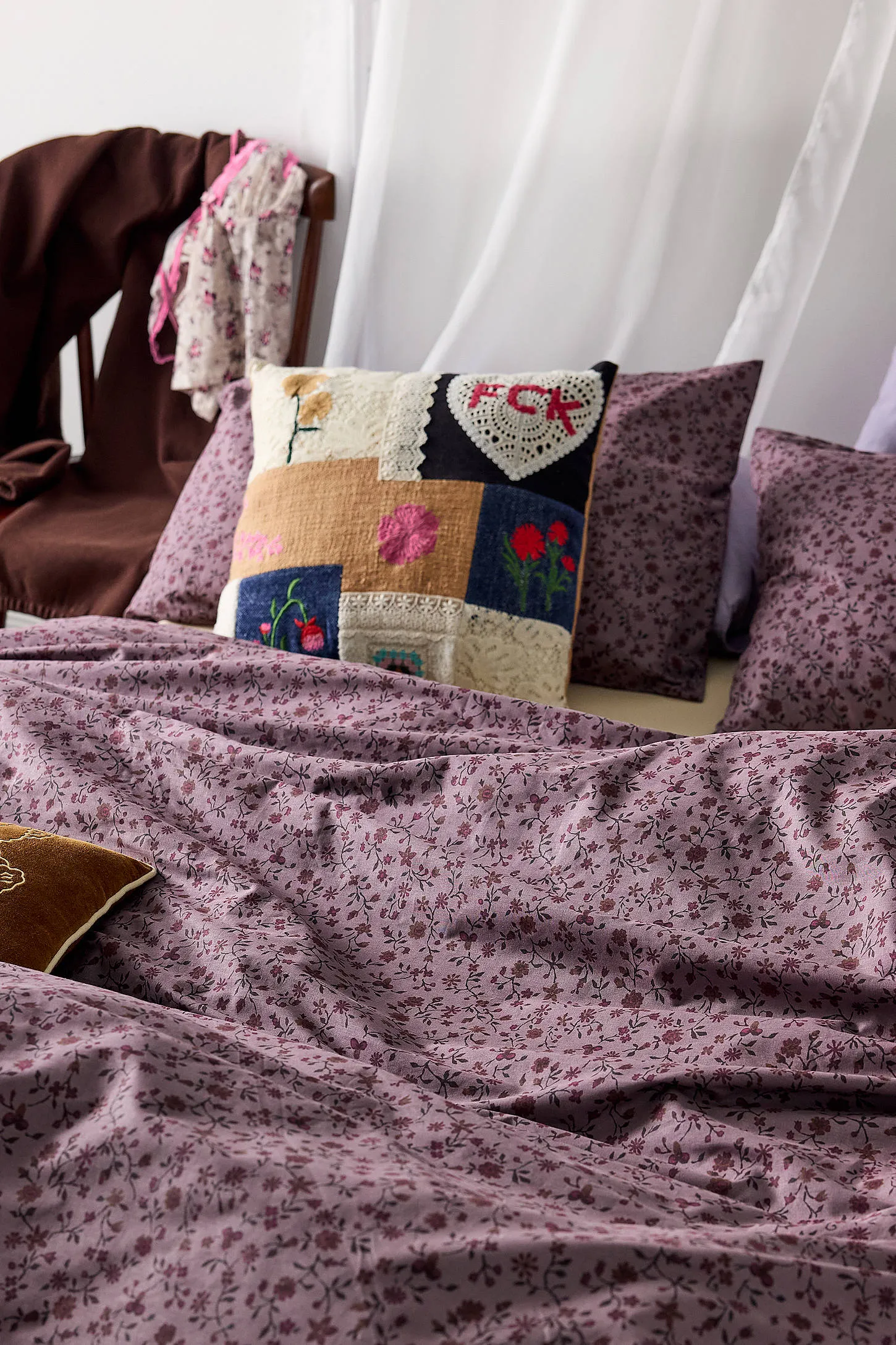 Clarissa Duvet Set - Purple 3