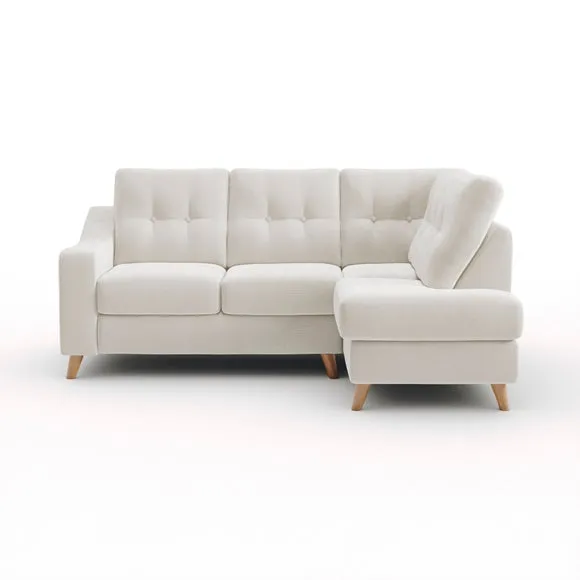Baxter II Chenille Soft Texture Corner Chaise Sofa 2