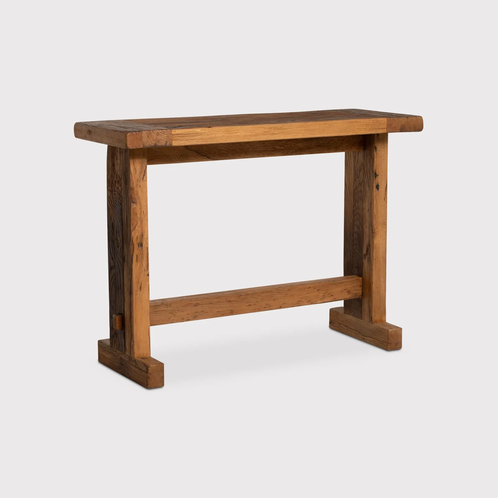 Caledon Bar Counter 143X54X105Cm Table, Brown Oak | Barker & Stonehouse