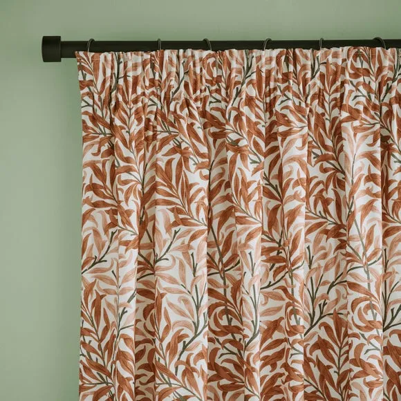 William Morris At Home Willow Bough Pencil Pleat Curtains 1