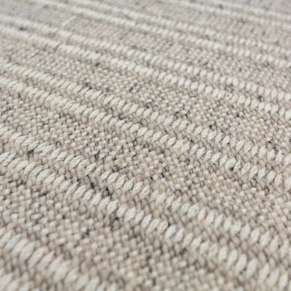 Rowen Striped Wool Rug 2