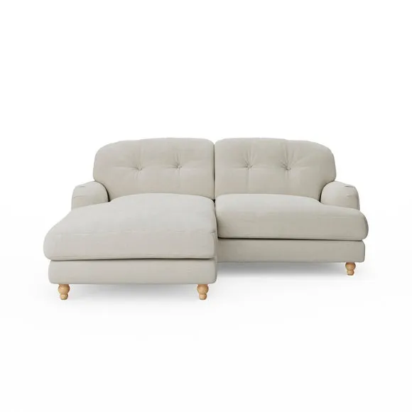 Martha Corner Chaise Chenille Soft Texture Sofa 2