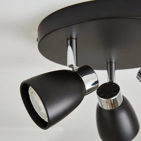 Alto 3 Light Semi Flush Spotlight 4