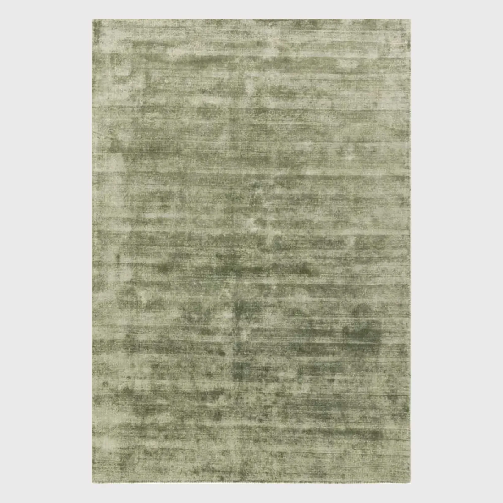 Tyde Sage 120 X 170Cm Rug, Square, Green Viscose | Barker & Stonehouse