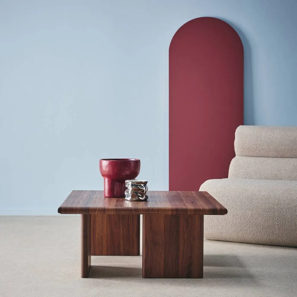 sweeek Square coffee table in Dark Brown