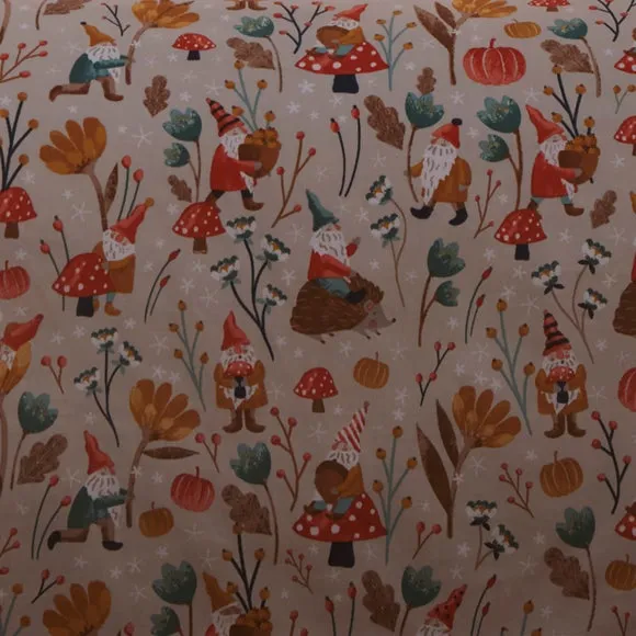 Gnomes and Friends Duvet Cover & Pillowcase Set 4