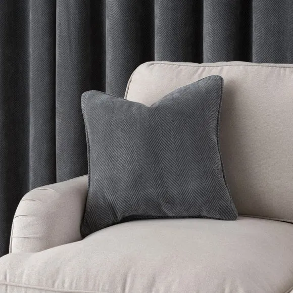 Soft Chenille Herringbone Cushion 1