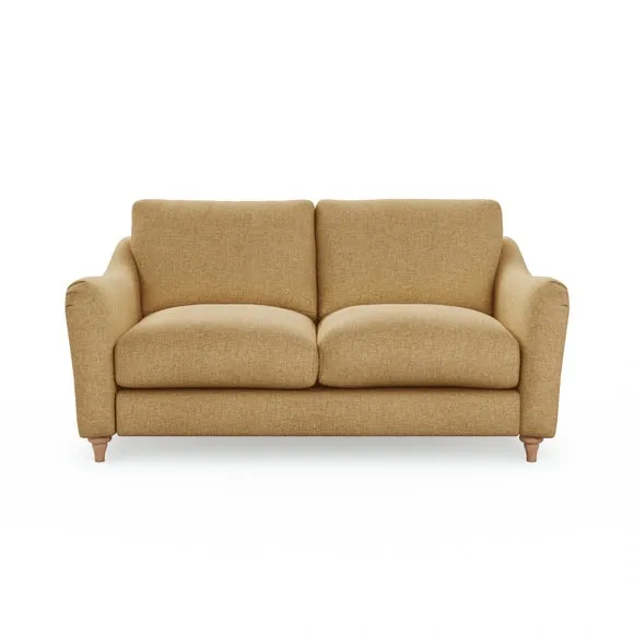 Hattie Slub Faux Linen 2 Seater Sofa 2