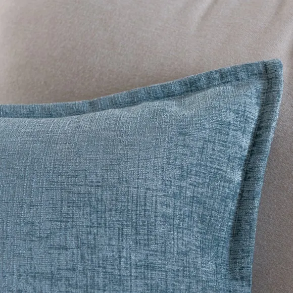 Chenille Square Oxford Cushion 2