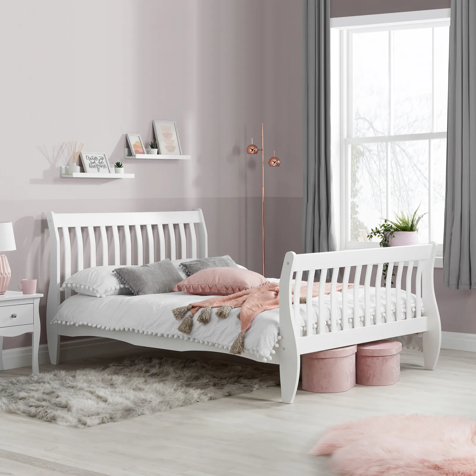 Birlea Belford Bed in White