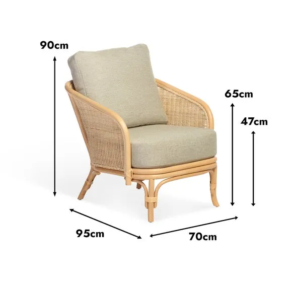Desser Royal Rattan Armchair 6