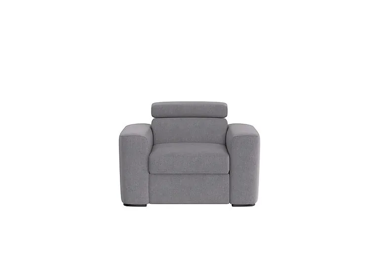 Infinity Fabric Armchair - R27 Pewter