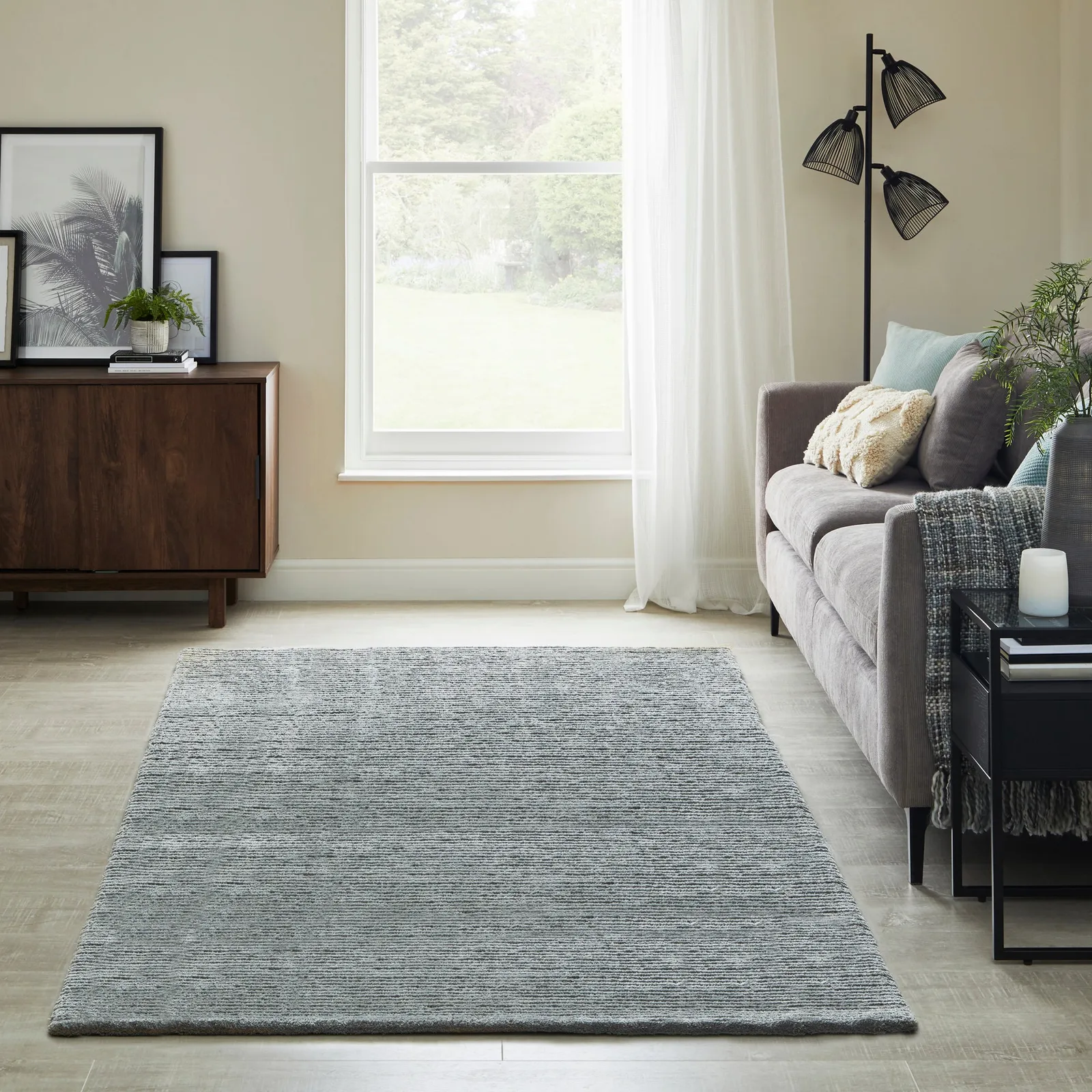 Cord Rug Grey