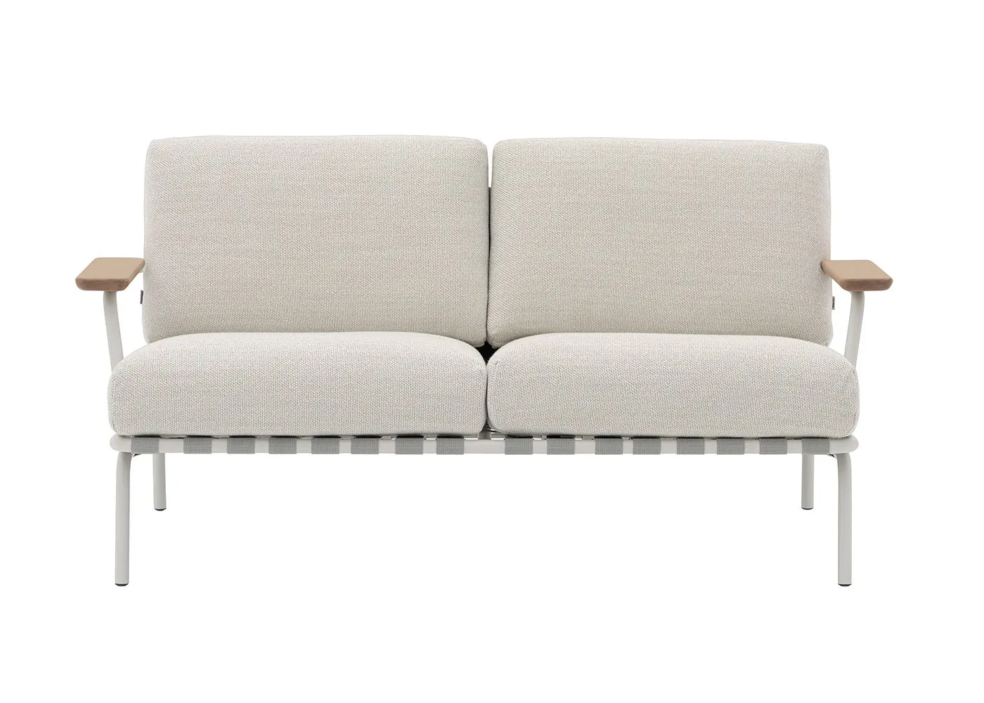 Muuto Settle Outdoor 2 Seater Sofa in Laze 1/Grey