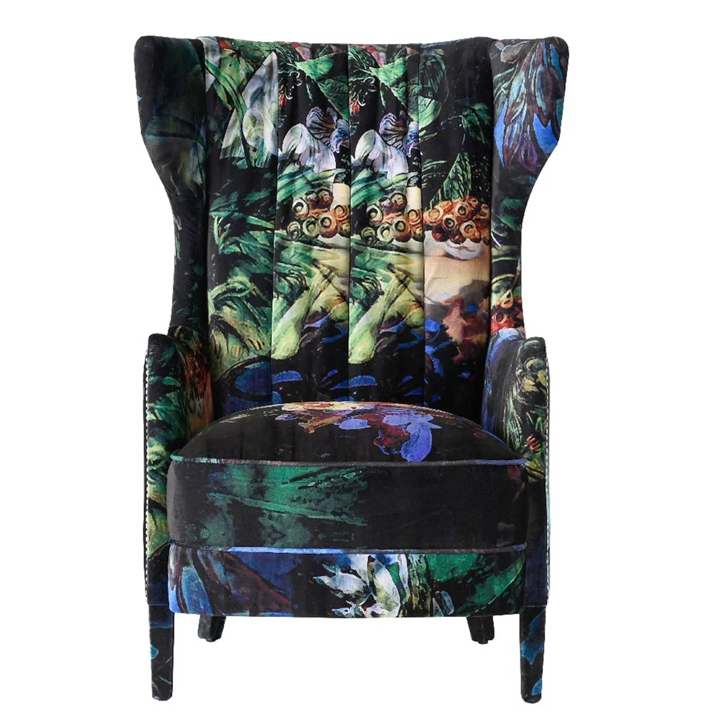 Timothy Oulton Manor Armchair, Black Fabric | Barker & Stonehouse 2