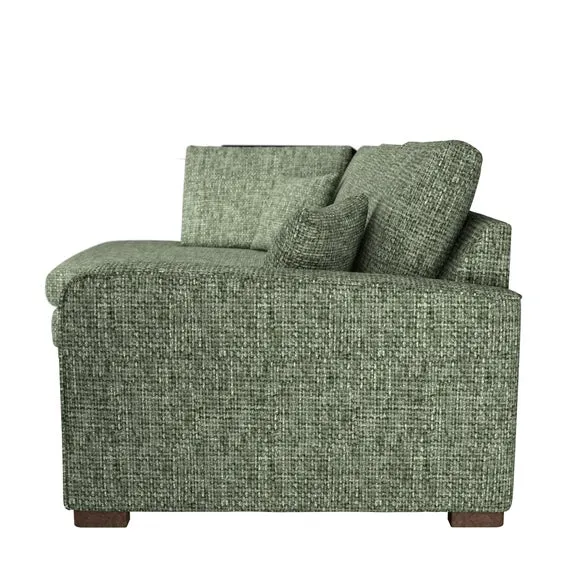 Carson Deep Sit Chunky Chenille Corner Sofa 4