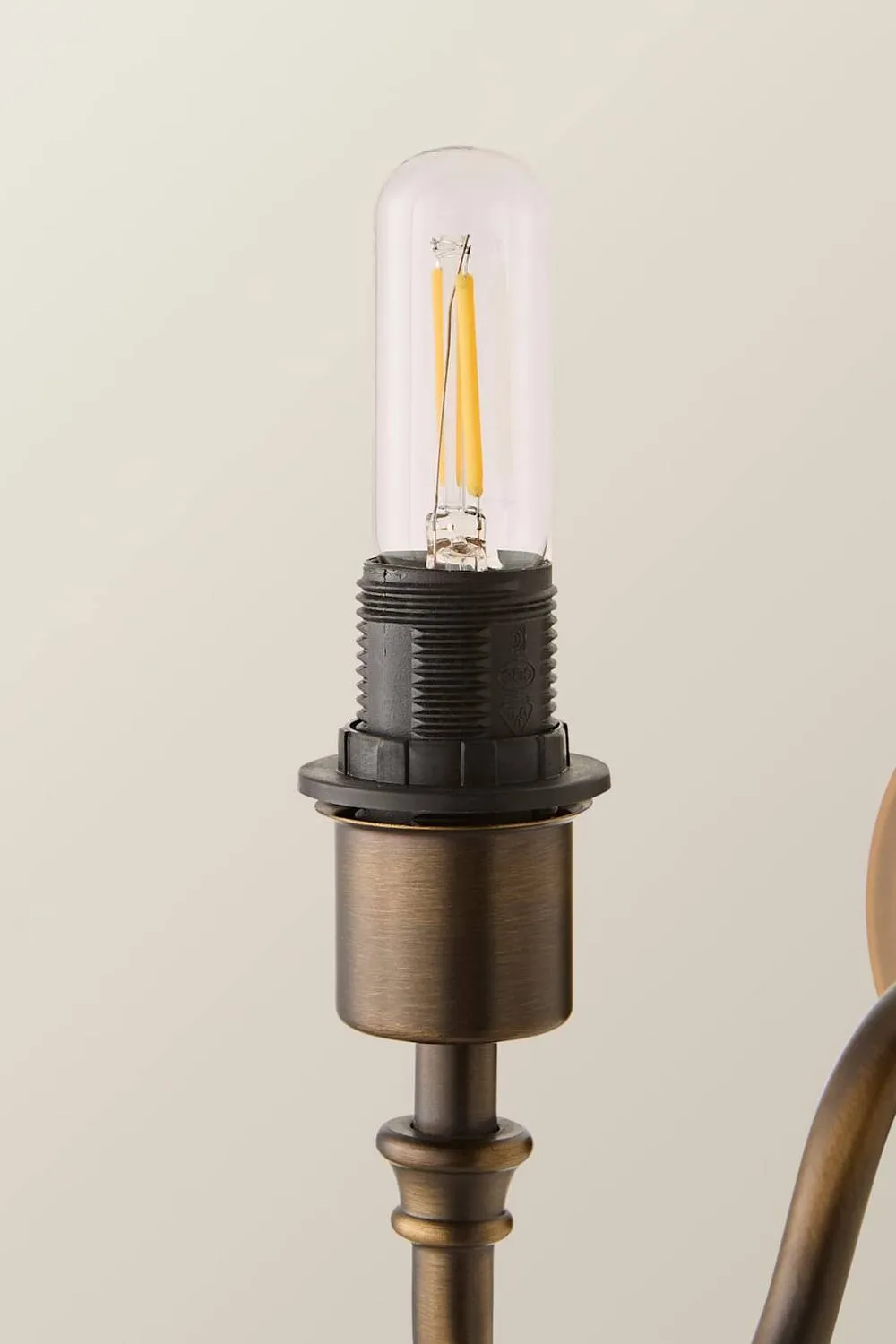 ValueLights Lowe Pair Metal Portable Rechargeable Wall Light Base Only in Bronze 5