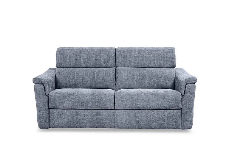Bella 2 Seater Fabric Sofa - Baby Blue