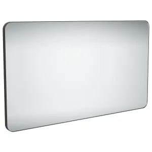 Sensio Leo Black Rectangular Bathroom Mirror - 1000 x 600mm