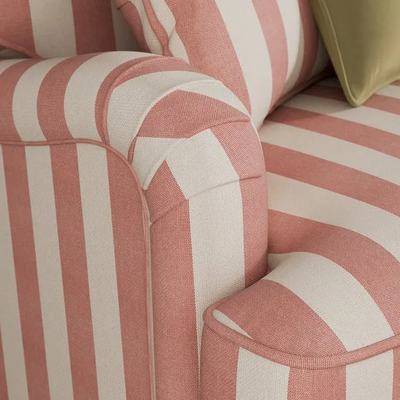 Beatrice II Woven Stripe 2 Seater Sofa 4