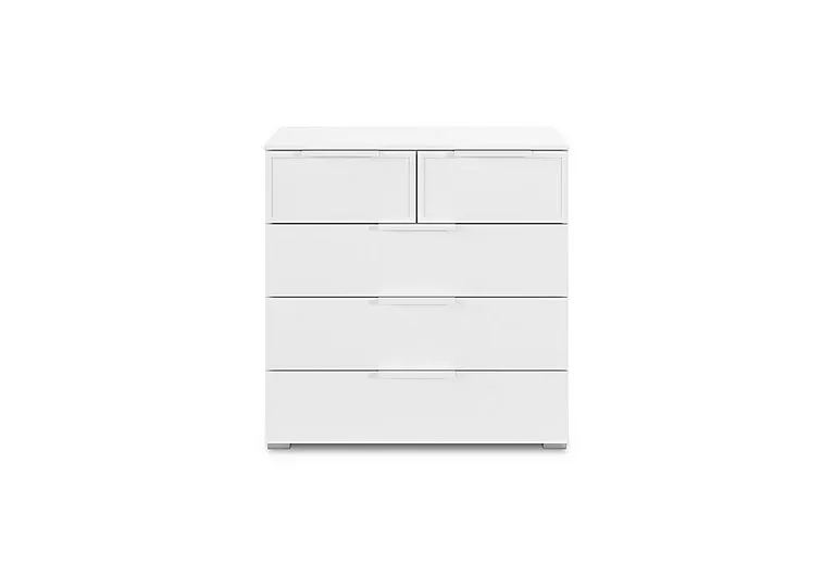 Cadre 2+3 Drawer Chest - Alpine White