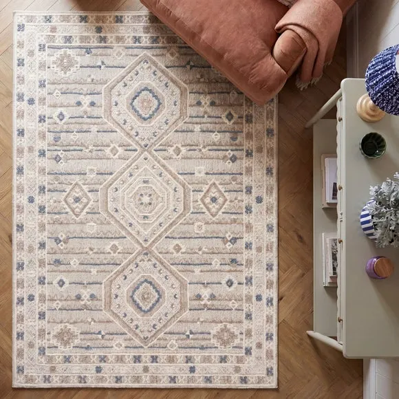 Elessia Traditional Patterned Washable Rug 6