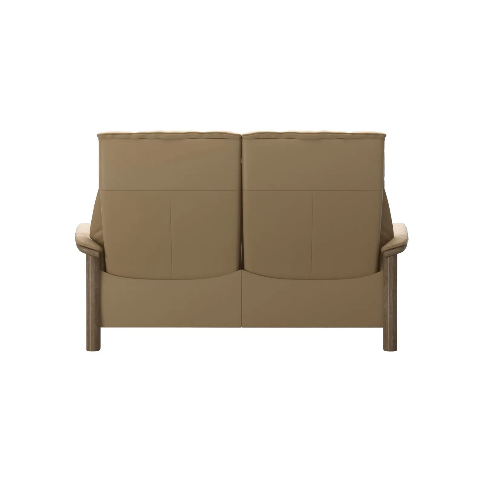 Stressless Buckingham 2 Seater Recliner Sofa, Neutral Leather | Barker & Stonehouse 4